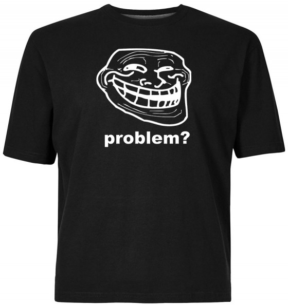 T-shirt Trollface 