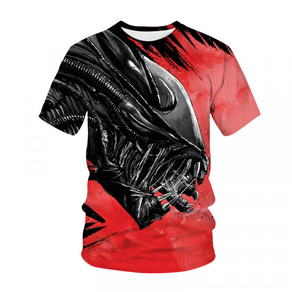 T-shirt Alien Red