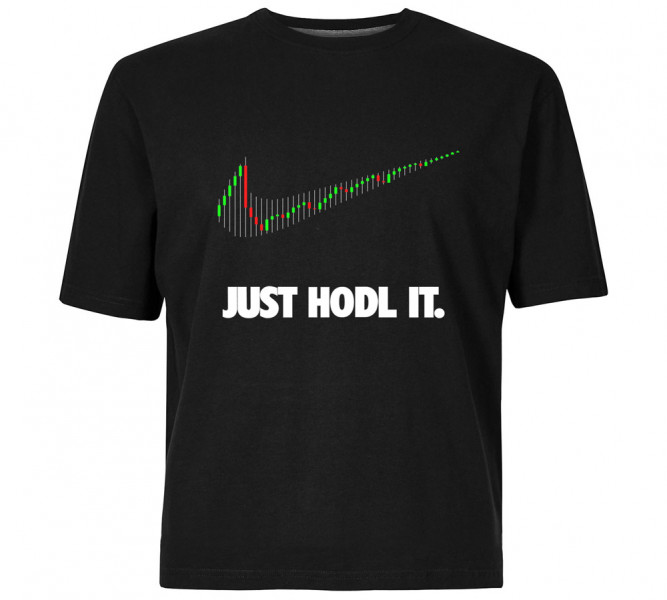 T-shirt Bitcoin Just Hodl It