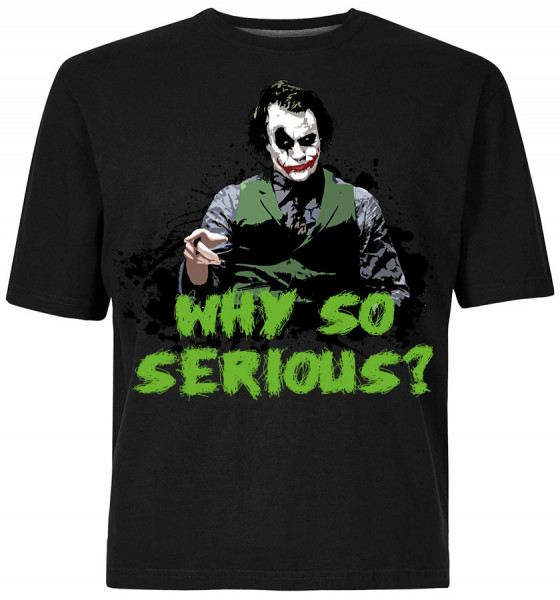 T-shirt Joker Why So Serious bavlna