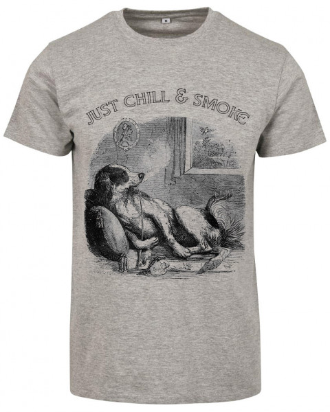 T-shirt Just Chill and Smoke