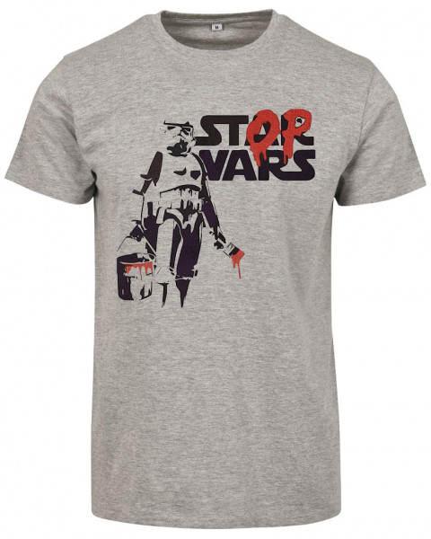 T-shirt Banksy STOP WARS
